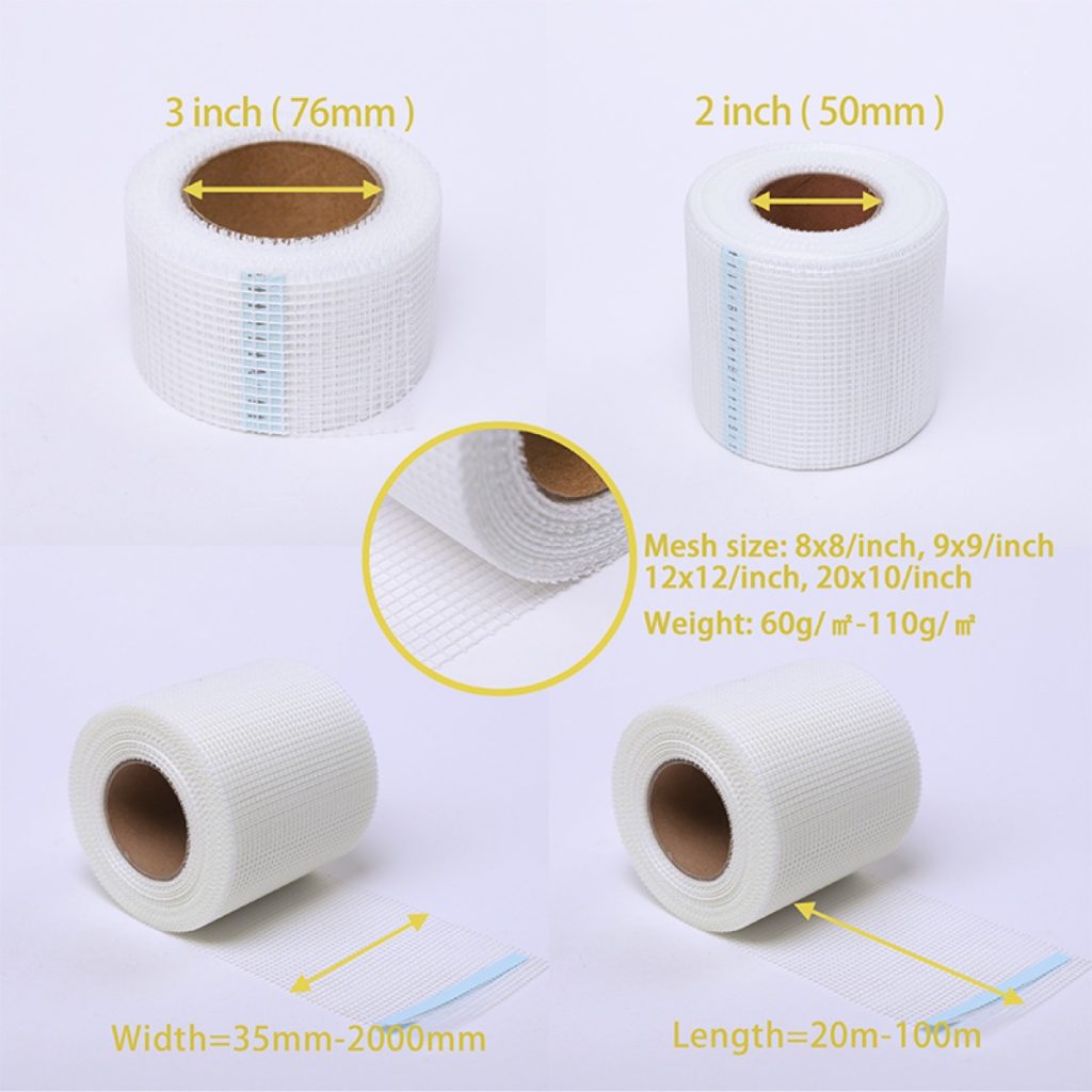 2 alkali resistant mesh tape