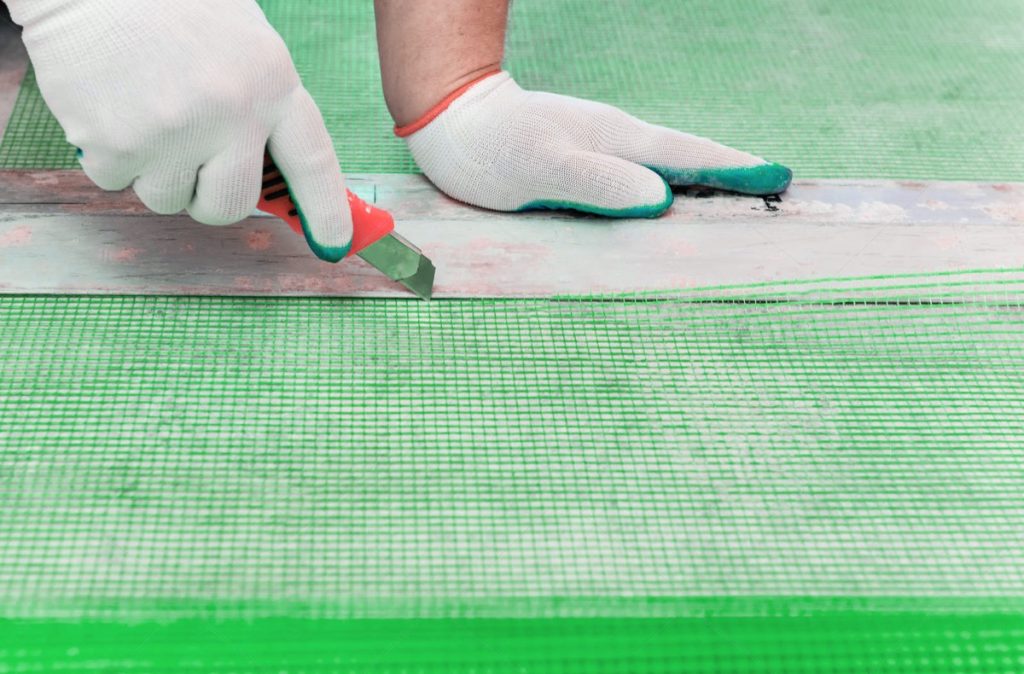 6 reinforcing fiberglass mesh